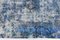 Tappeto vintage in lana blu, Immagine 14