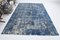 Vintage Blue Rug in Wool, Image 1