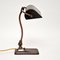 Art Deco Kupfer Bankier Schreibtischlampe 4