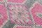 Vintage Pink Runner Rug in Wool, Image 13