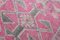 Tappeto vintage rosa in lana, Immagine 12