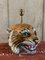 Italienische Tiger Keramik Tischlampe, 1970er 4