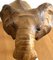 Elefanti in pelle marrone, anni '60, set di 2, Immagine 8