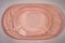 vintage Pink Glass Dish from Baccarat 9