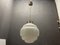 Large Mid-Century Opaline Glass Light Pendant, Image 1