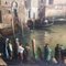 After Canaletto, Mario De Angeli, Venice, 2008, Oil on Canvas, Framed 10