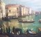 After Canaletto, Mario De Angeli, Venice, 2008, Oil on Canvas, Framed 4