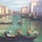 After Canaletto, Mario De Angeli, Venice, 2008, Oil on Canvas, Framed 9