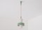 Mid-Century Italian Pendant Lamp in Opaline Glass by Stilnovo, 1950s 2