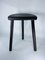 Tabouret Tripode Vintage en Bois, France 9