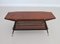 Achteckiger italienischer Mid-Century Couchtisch aus Mahagoni Furnier mit Messing Details 17