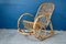 Vintage Rattan Rocking Chair, Image 1