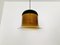 Glass Pendant Lamp from Peill and Putzler, 1980s 3