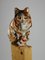 Wooden Cat Sculpture from Jurgen Lingl Rebetez 10