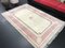 Beige and Pink Oushak Handmade Wool Anatolian Rug 5