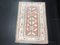 Small Vintage Ethnic Design Wool Area Rug, Image 4