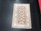 Small Vintage Ethnic Design Wool Area Rug 3