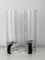Vase with Solid Glass Base from Seguso, Set of 2 5