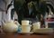 Vintage Teacups, Small Plates and Teapot Kolorita by Hertha Bengtson for Rörstrand, Set of 20 6