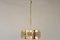 Large Austrian Chandelier in Goldplating from Lobmeyr, 1960 13