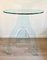 Italian Grillo Side Table in Glass by Vittorio Livi for FIAM, 1980s 3