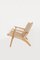 Sedia CH25 prima edizione di Hans J. Wegner per Carl Hansen & Son, anni '50, Immagine 2