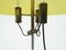 Lámpara de pie era espacial con pantalla Up and Down amarilla de Gino Martinelli para Martinelli Luce, Imagen 5