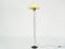 Space Age Floor Lamp with Up and Down Yellow Shade by Gino Martinelli for Martinelli Luce 3