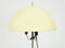Lámpara de pie era espacial con pantalla Up and Down amarilla de Gino Martinelli para Martinelli Luce, Imagen 4