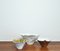Gilded Bowls in White Porcelain by Violise Lunn for Royal Copenhagen, Set of 3 2