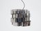 Space Age Italian Glossy Chrome Metal Pendant by Missaglia for Benevelli, 1960s, Image 2