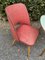 3 Series Cocktail Chairs and Kidney Table Set, 1950s, Set of 3, Image 12