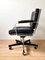 Vintage Office Chair in Aluminum and Leather by Karl Ekselius for Joc Vetlanda, Image 5