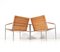 Mid-Century Modern Lounge Chairs Sz01 by Martin Visser for 't Spectrum, Set of 2, Image 2
