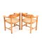 Mid-Century Modern Pine Armchairs by Rainer Daumiller, 1970s, Set of 4 6