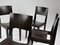 Black Minimalist Chairs from Studio Parade, Set of 4, Image 5