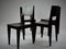 Black Minimalist Chairs from Studio Parade, Set of 4, Image 6
