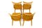 Vintage Swedish Beech Blinstol Chairs, 1960s, Set of 4 4