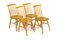 Vintage Swedish Beech Blinstol Chairs, 1960s, Set of 4, Image 1