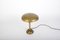 Bauhaus Table Lamp in Brass, 1930s 3