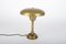 Bauhaus Table Lamp in Brass, 1930s, Image 2