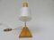 Bedside Table Lamps in Copper and Glass from Temde, 1960s, Set of 2 7