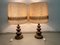Fat Lava Ceramic Table Lamps, Germany, 1960s, Set of 2 4