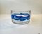 Sweden Blue Waves Art Glass Bowl from Johansfors 3