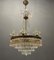 Italian Murano Glass Chandelier, 1950s 1