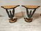 Vintage Italian Lacquered and Painted Console, Set of 2, Image 1