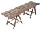 Vintage Trestle Dining Table in Pine 1