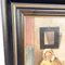 La donna con la cameriera, XX secolo, olio su tela, con cornice, Immagine 6