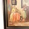 La mujer con una criada, siglo XX, óleo sobre lienzo, enmarcado, Imagen 3