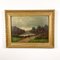 Paseo por el lago, finales del siglo XIX, óleo sobre lienzo, enmarcado, Imagen 1